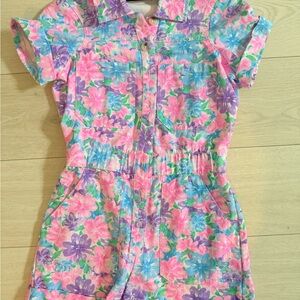 Show Me Your Mumu Floral Short Sleeve Romper - XS